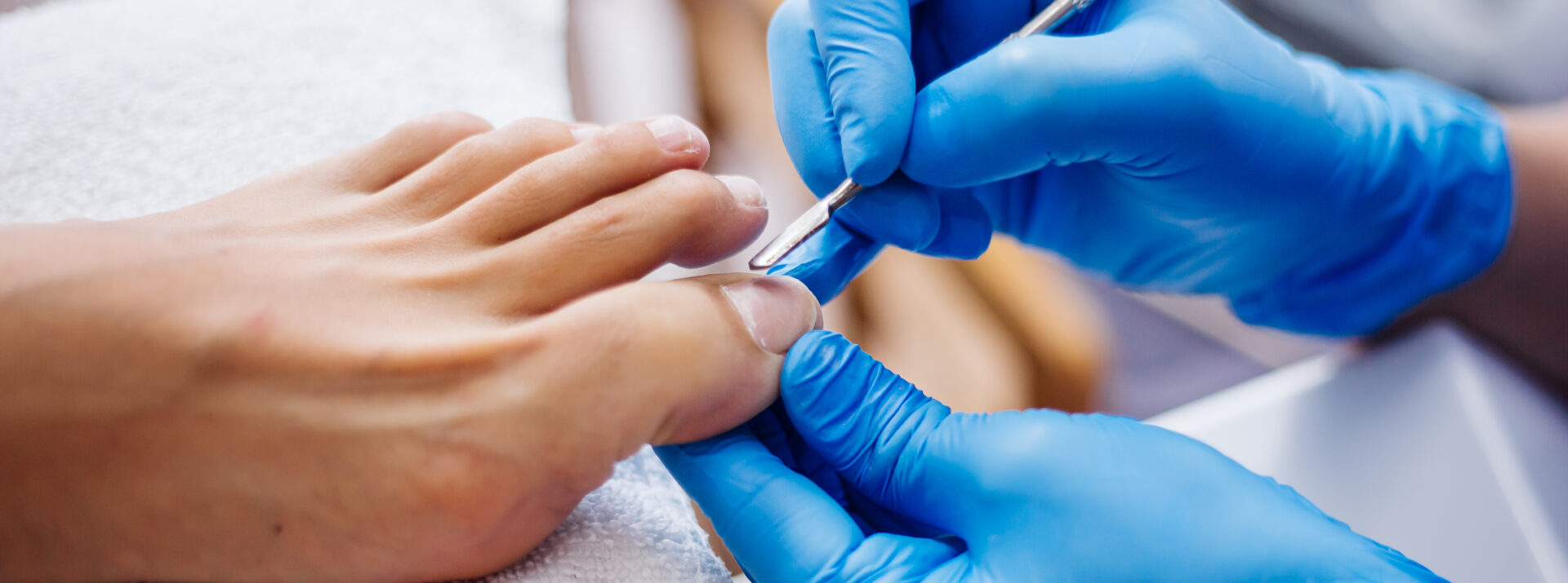 Infirmière en soins podologiques